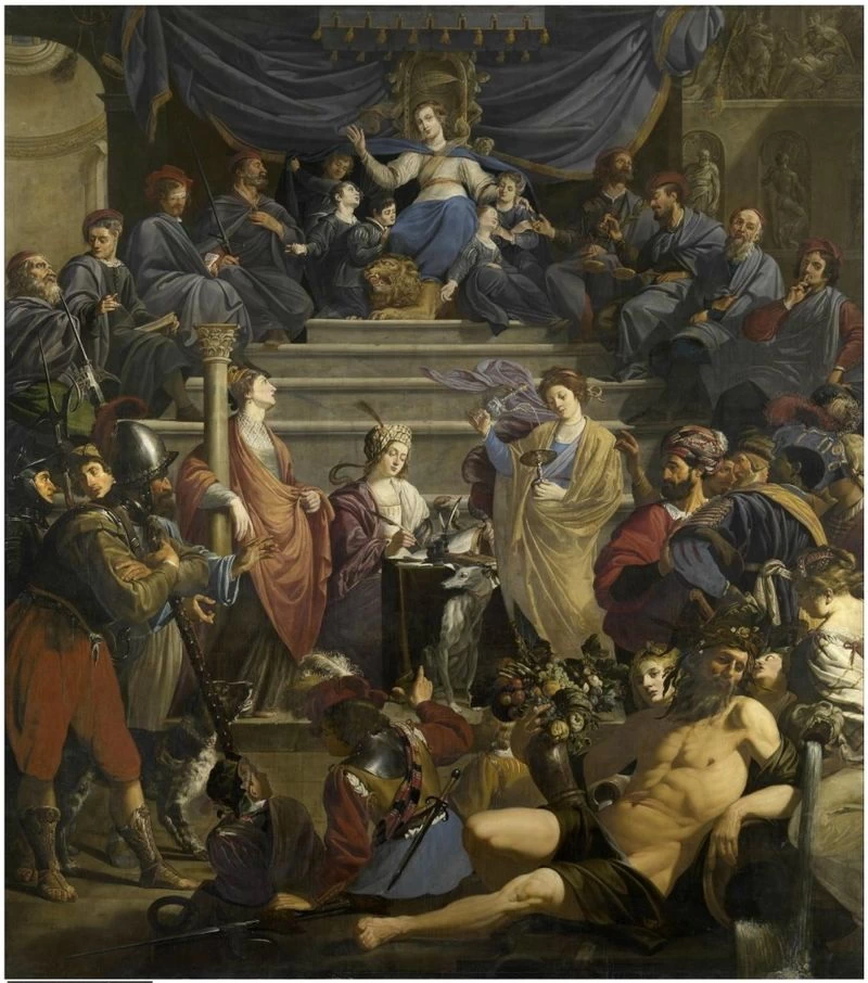 Allegoria della Corte di Giustizia di Gedele a Gent